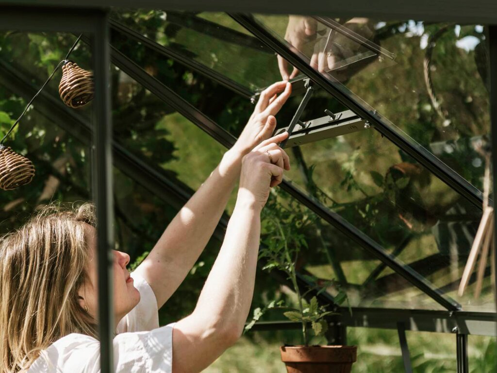 Drivhus Royal Well | Spire 3,7m²  | Olivengrå - Bilde 2