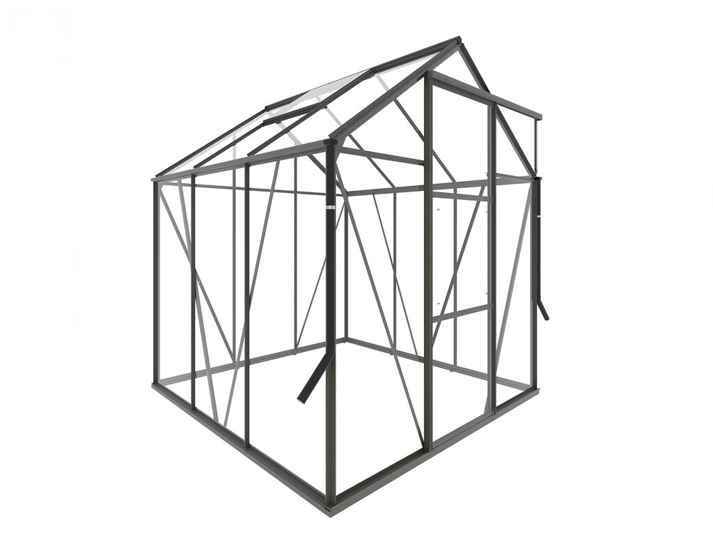 Drivhus Royal Well | Spire 3,7m²  | Olivengrå - Bilde 3