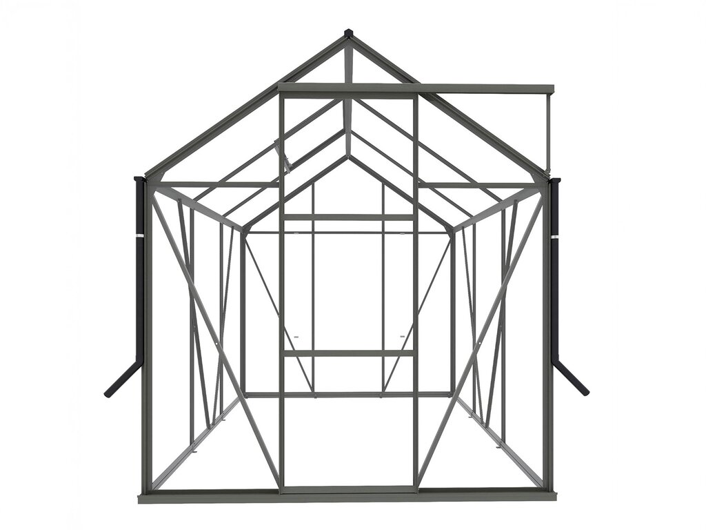 Drivhus Royal Well | Spire 3,7m²  | Olivengrå - Bilde 4