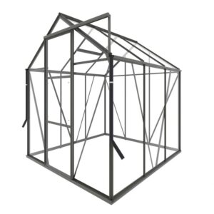 Drivhus Royal Well Spire 3,7m²  Sort