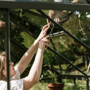 Drivhus Royal Well Spire 4,8m²  Sort