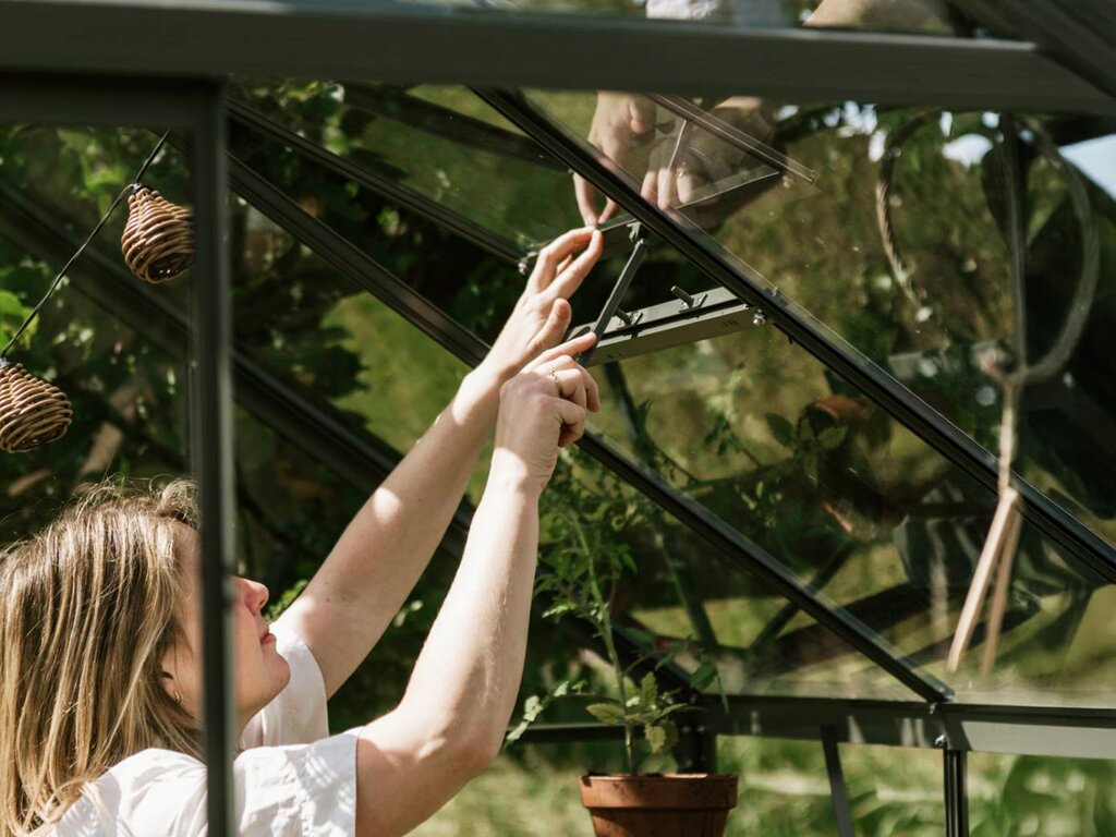 Drivhus Royal Well | Spire 4,8m²  | Sort - Bilde 3