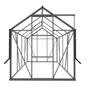 Drivhus Royal Well Spire 4,8m²  Olivengrå