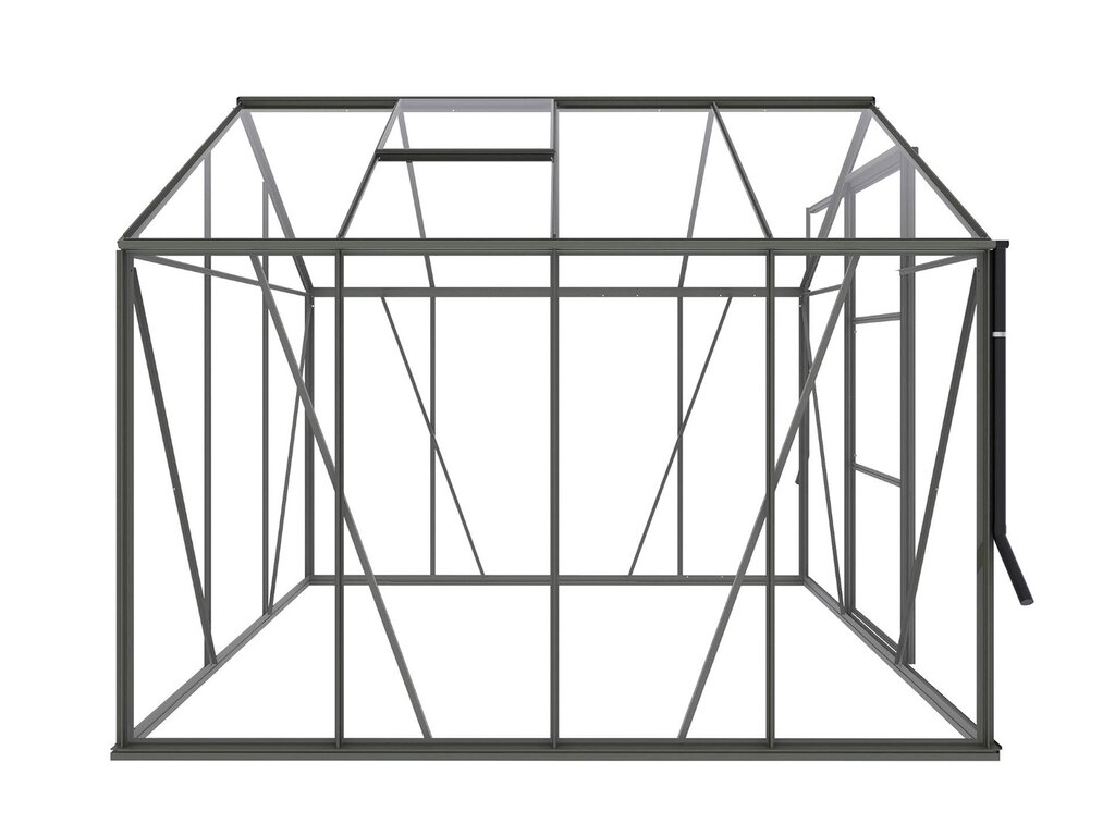 Drivhus  Royal Well | Spire 4,8m²  | Olivengrå - Bilde 4