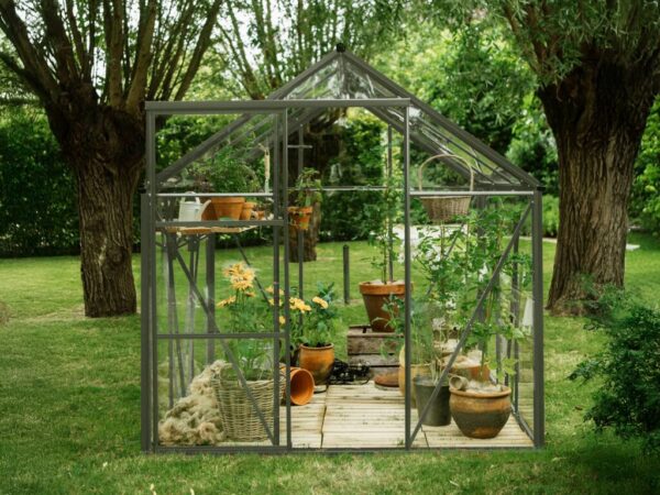 Drivhus Royal Well | Spire 6,0m²  | Olivengrå