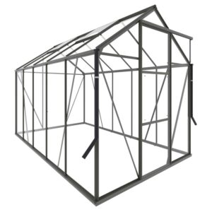 Drivhus Royal Well Spire 6,0m²  Olivengrå