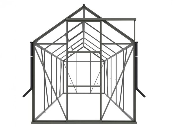 Drivhus Royal Well | Spire 6,0m²  | Olivengrå