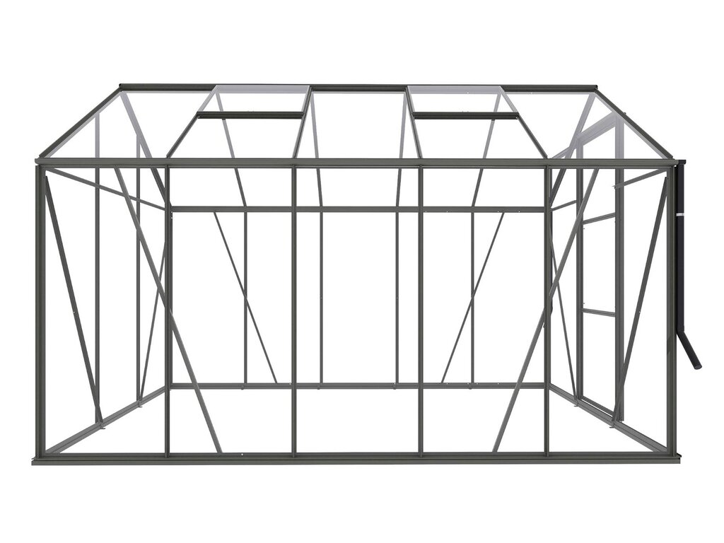 Drivhus Royal Well | Spire 6,0m²  | Olivengrå - Bilde 5