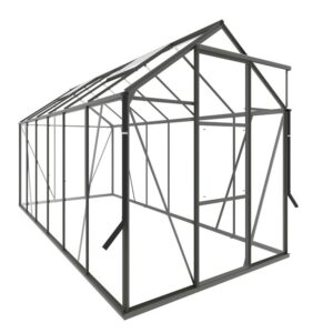 Drivhus Royal Well Spire 7,2m² Olivengrå