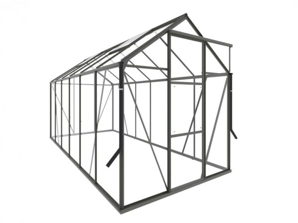 Drivhus Royal Well | Spire 7,2m²  | Olivengrå