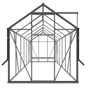 Drivhus Royal Well Spire 7,2m² Olivengrå