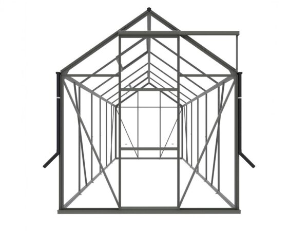 Drivhus Royal Well | Spire 7,2m²  | Olivengrå