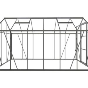 Drivhus Royal Well Spire 7,2m² Olivengrå