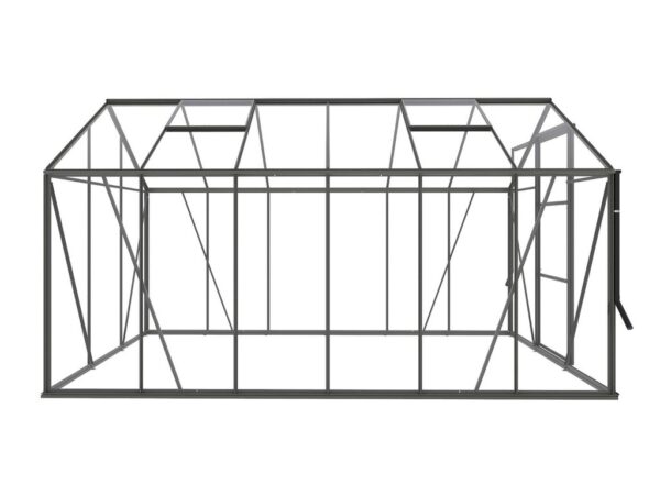 Drivhus Royal Well | Spire 7,2m²  | Olivengrå