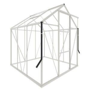 Drivhus Spire 3,7m² Hvit