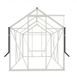 Drivhus Spire 3,7m² Hvit