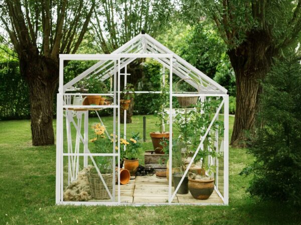 Drivhus Royal Well | Spire 4,8m²  | Hvit