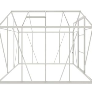 Drivhus Royal Well Spire 4,8m²  Hvit