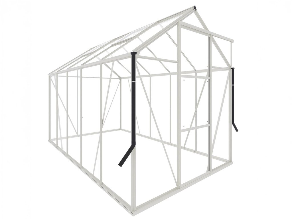 Drivhus Royal Well | Spire 6,0m²  | Hvit - Bilde 2