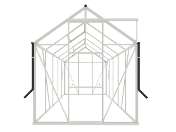 Drivhus Royal Well | Spire 6,0m²  | Hvit