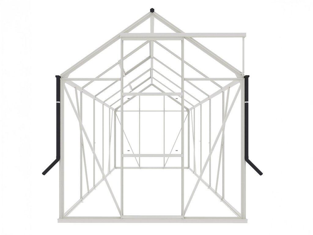 Drivhus Royal Well | Spire 6,0m²  | Hvit - Bilde 3