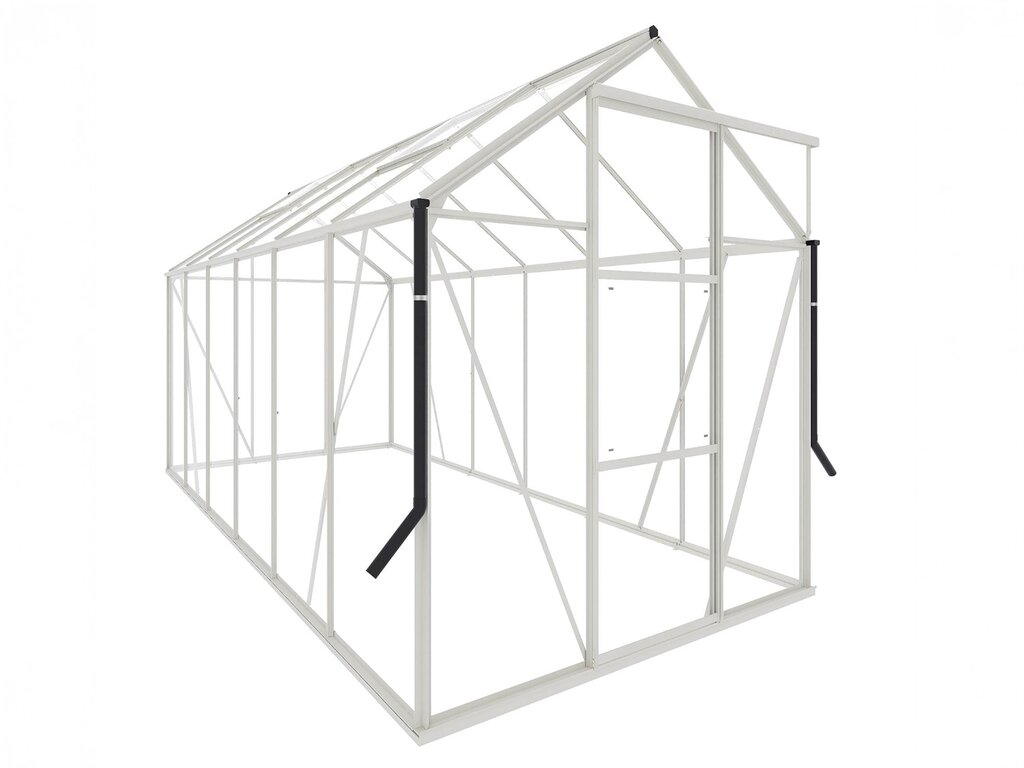 Drivhus Royal Well | Spire 7,2m²  | Hvit - Bilde 2