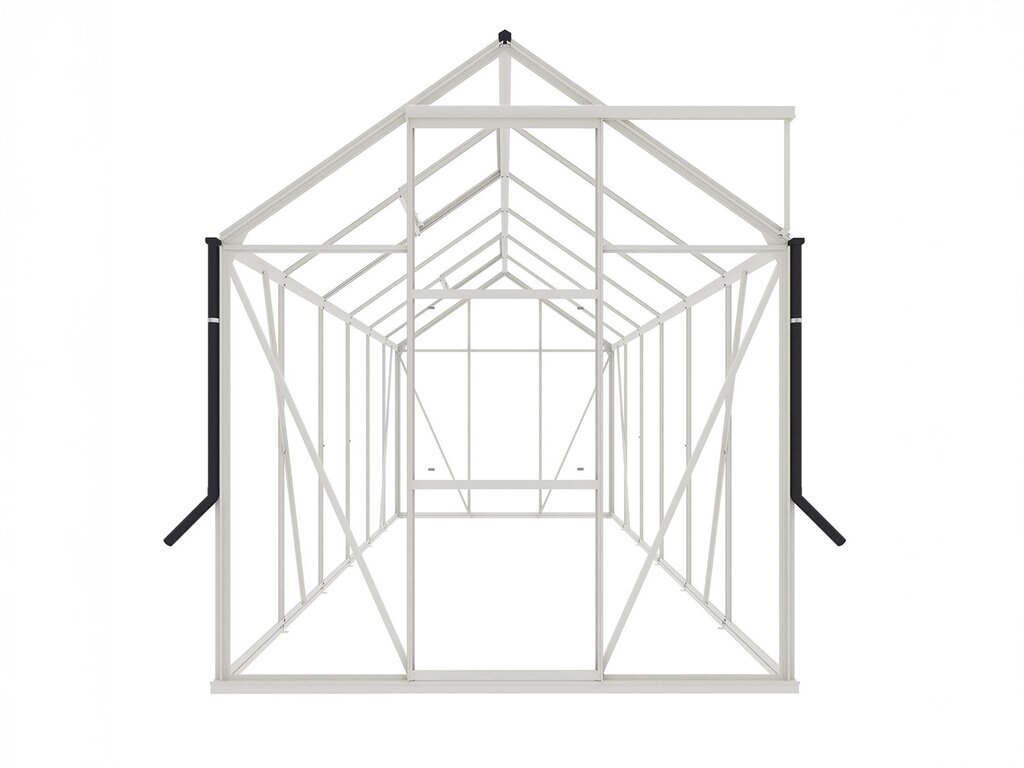 Drivhus Royal Well | Spire 7,2m²  | Hvit - Bilde 3