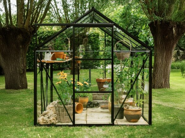 Drivhus Royal Well | Spire 4,8m²  | Sort