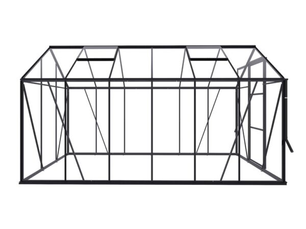 Drivhus Royal well | Spire 7,2m² | Sort