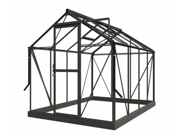 Drivhus Royal well | Solstuen 4,5m² | Olivengrå