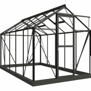 Large_08718215760863_C1L0 (Nettside) Drivhus Royal Well Solstuen 7,5m² Olivengrå