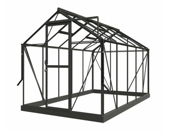 Large_08718215760863_C1R0 (Nettside) Drivhus Royal Well | Solstuen 7,5m² | Olivengrå