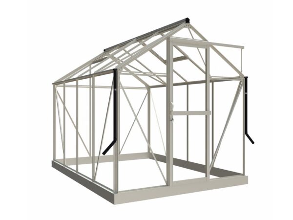 Drivhus Royal well | Solstuen 4,5m² | Hvit