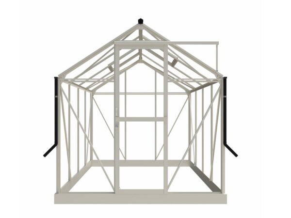 Drivhus Royal well | Solstuen 4,5m² | Hvit