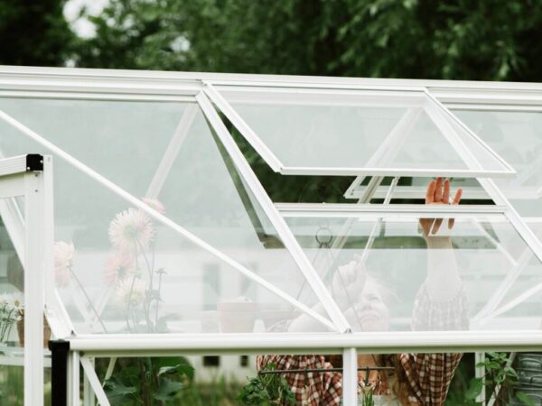 Drivhus Royal well | Solstuen 4,5m² | Hvit