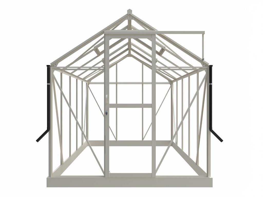 Drivhus Royal Well | Solstuen 7,5m² | Hvit - Bilde 5