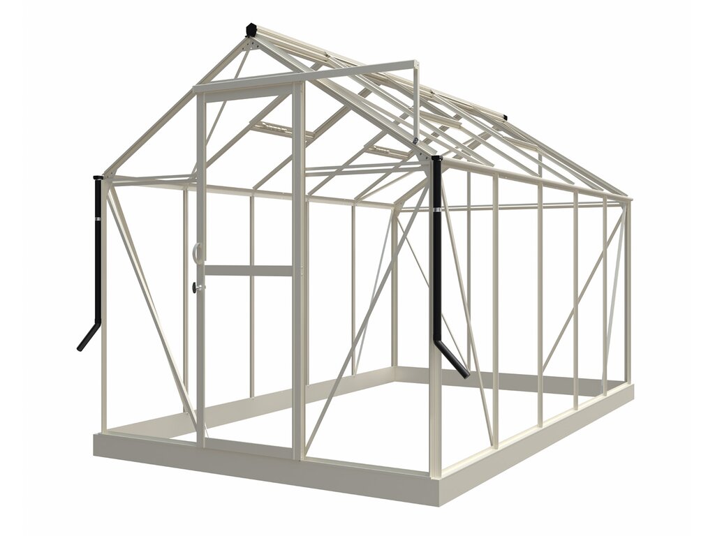 Drivhus Royal Well | Solstuen 7,5m² | Hvit - Bilde 6