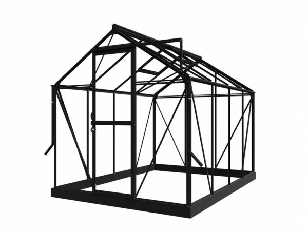 Drivhus Royal Well | Solstuen 4,5m² | Sort