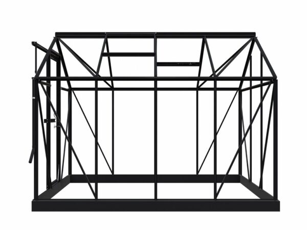 Drivhus Royal Well | Solstuen 4,5m² | Sort