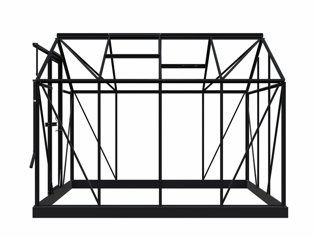 Drivhus Royal Well | Solstuen 4,5m² | Sort - Bilde 5