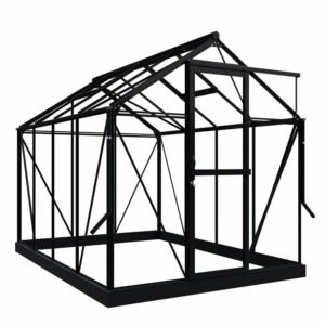 Large_08718215760962_C1L0 (Nettside) Drivhus Royal Well Solstuen 6,1m² Sort