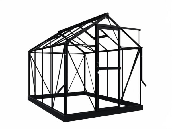 Drivhus Royal Well | Solstuen 4,5m² | Sort