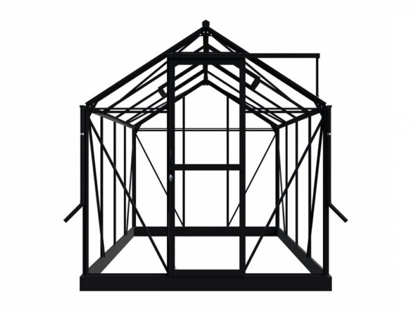 Drivhus Royal Well | Solstuen 4,5m² | Sort