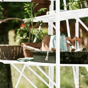 Drivhus Royal Well Spire 4,8m²  Hvit