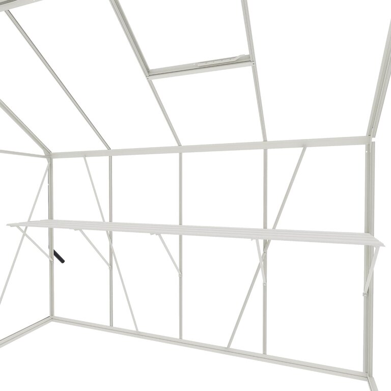 Drivhushylle | Spire | 123cm + 184cm | Hvit - Bilde 3