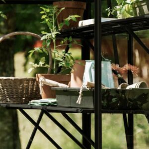 Drivhus Royal Well Spire 4,8m²  Sort