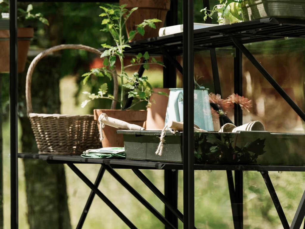 Drivhusbenk | Spire | 123cm | Sort - Bilde 2