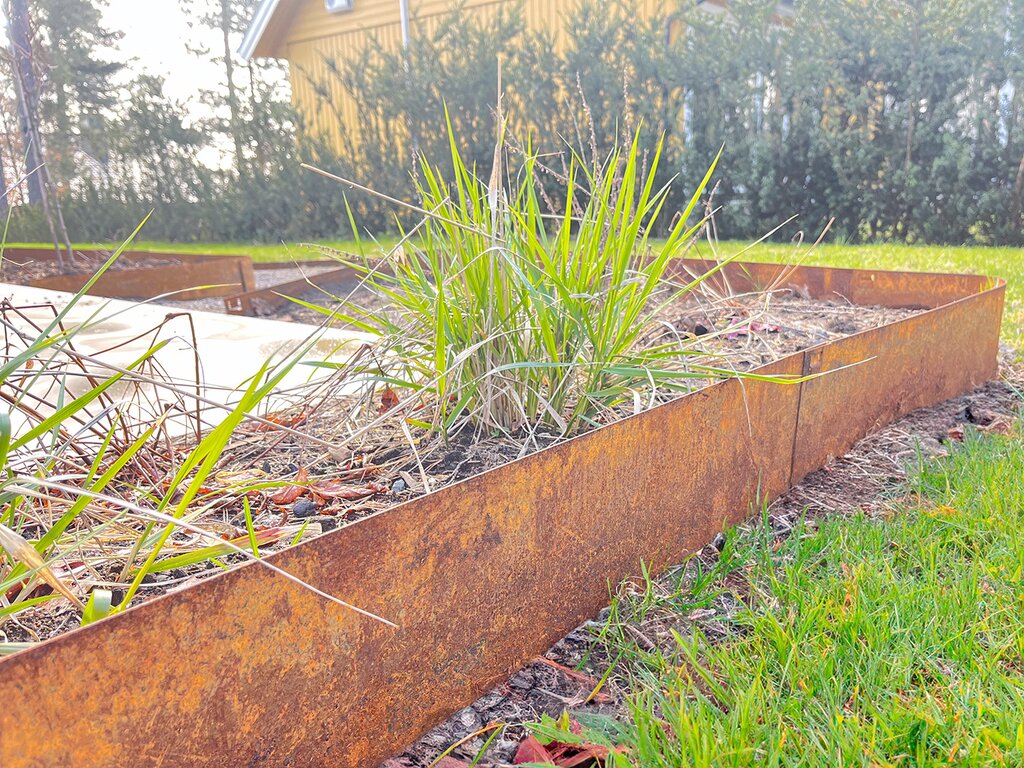 Hagekant Corten 106x40/32cm - Bilde 2