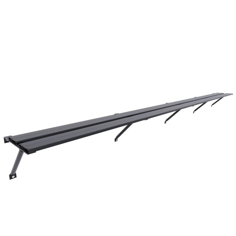 Drivhushylle | Spire | 123cm + 184cm | Sort - Bilde 5