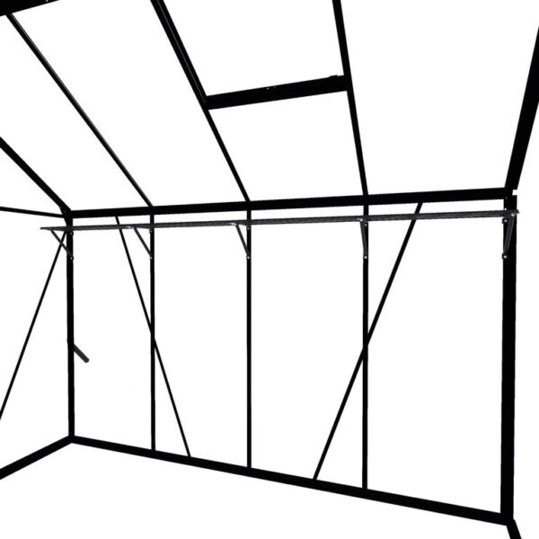 Drivhushylle | Spire | 123cm | Sort